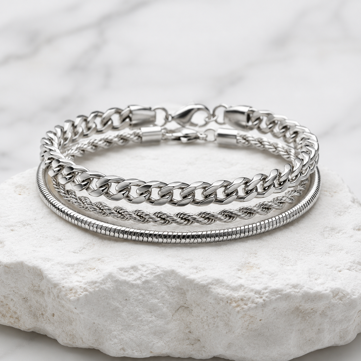 Silver jewelry