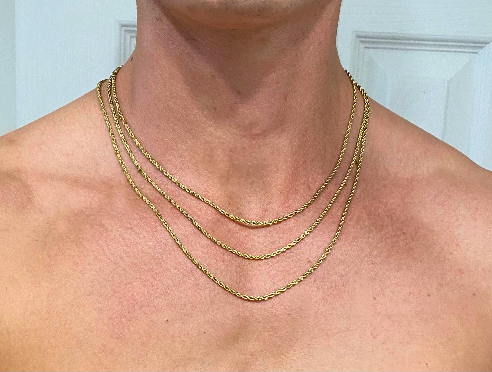 Rope Chain (Gold) 2mm