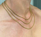 Rope Chain (Gold) 2mm