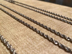 Rope Chain (Silver) 3mm