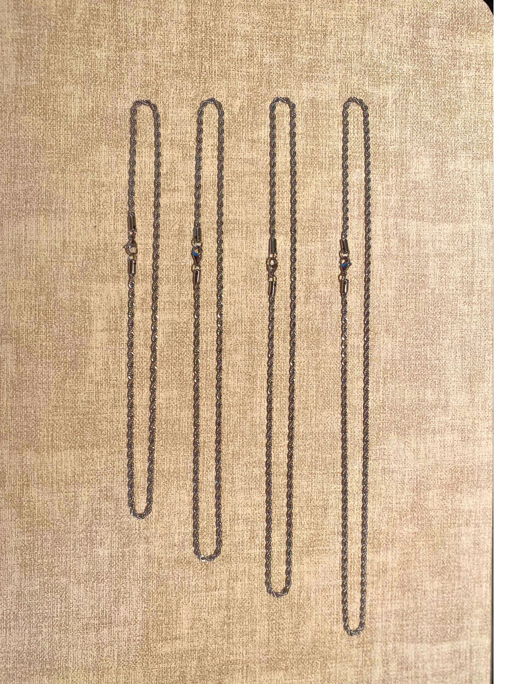 Rope Chain (Silver) 3mm