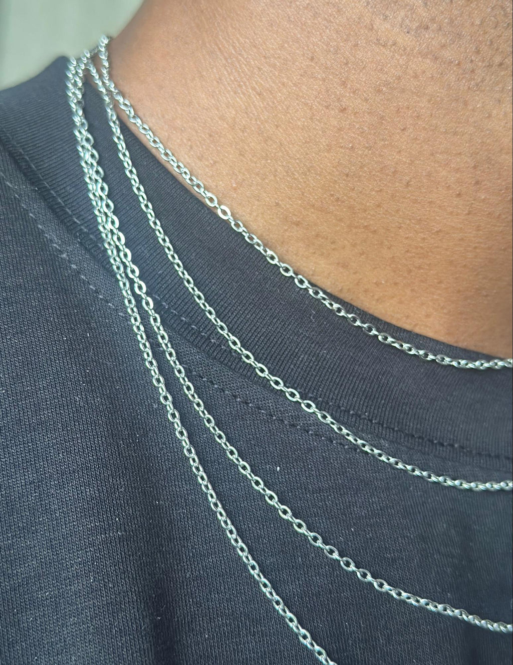 Cable Chain (Silver) 2mm