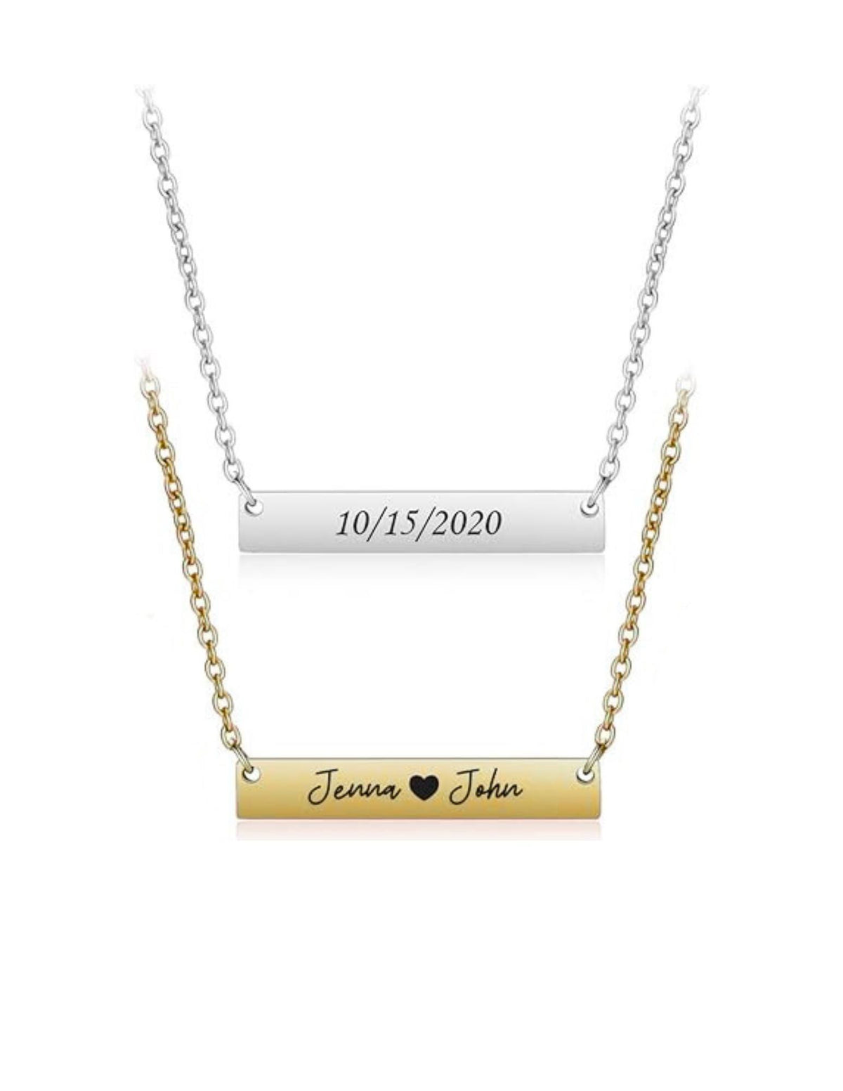 Name Bar Necklace