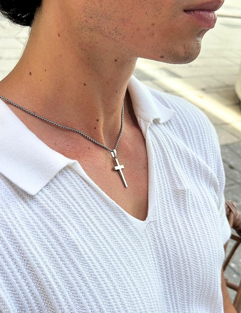 Cross Pendant (Silver)