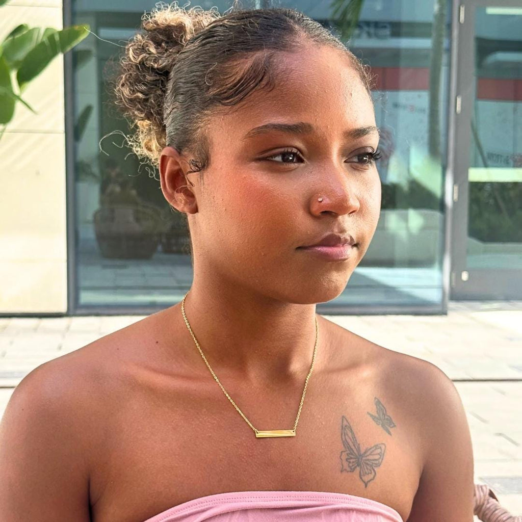 Name Bar Necklace