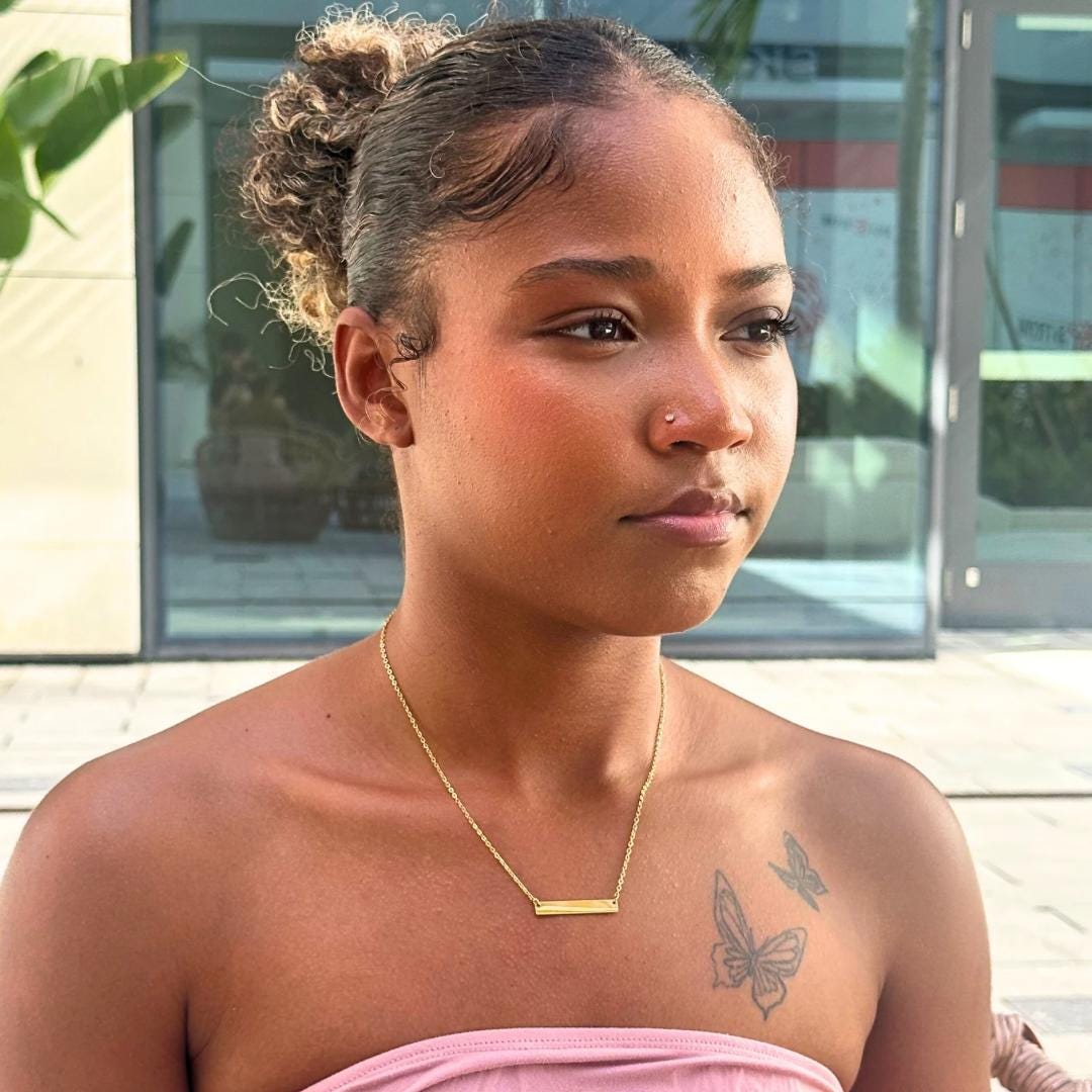 Name Bar Necklace