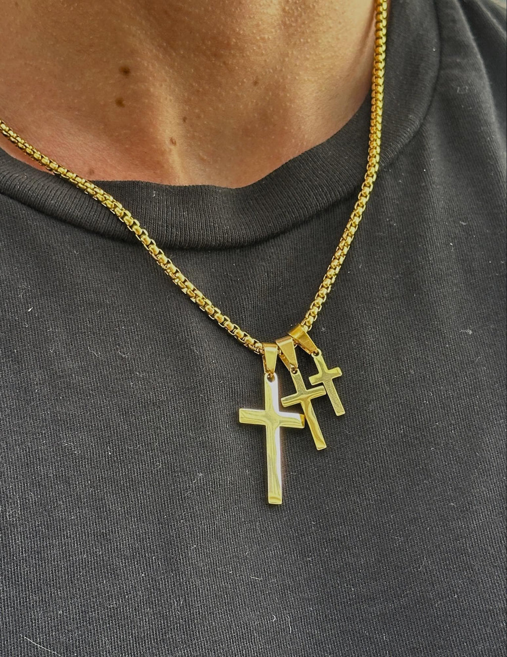 Cross Pendant (Gold)