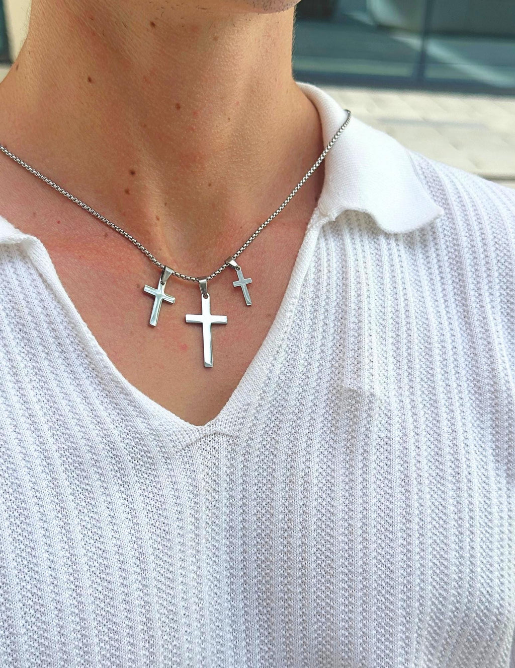 Cross Pendant (Silver)