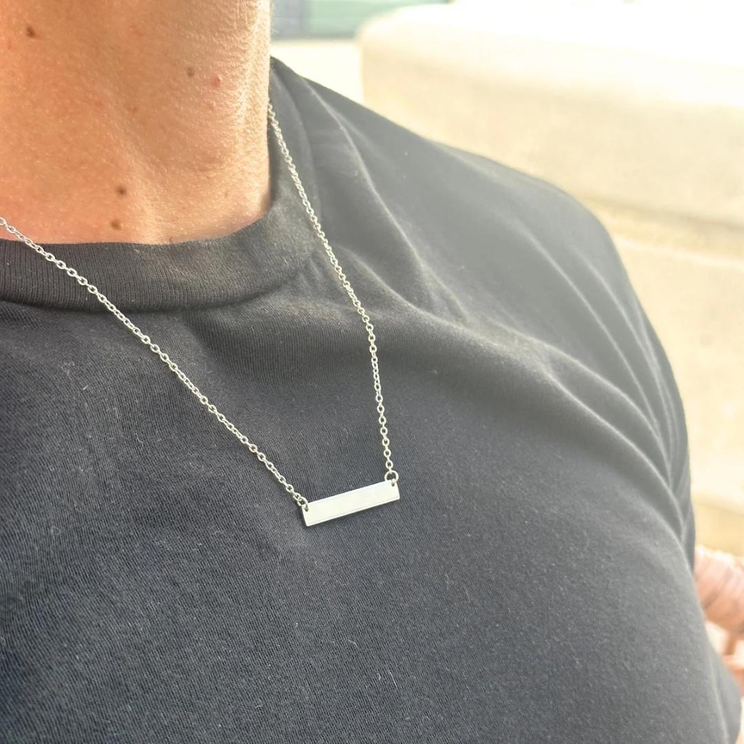 Name Bar Necklace