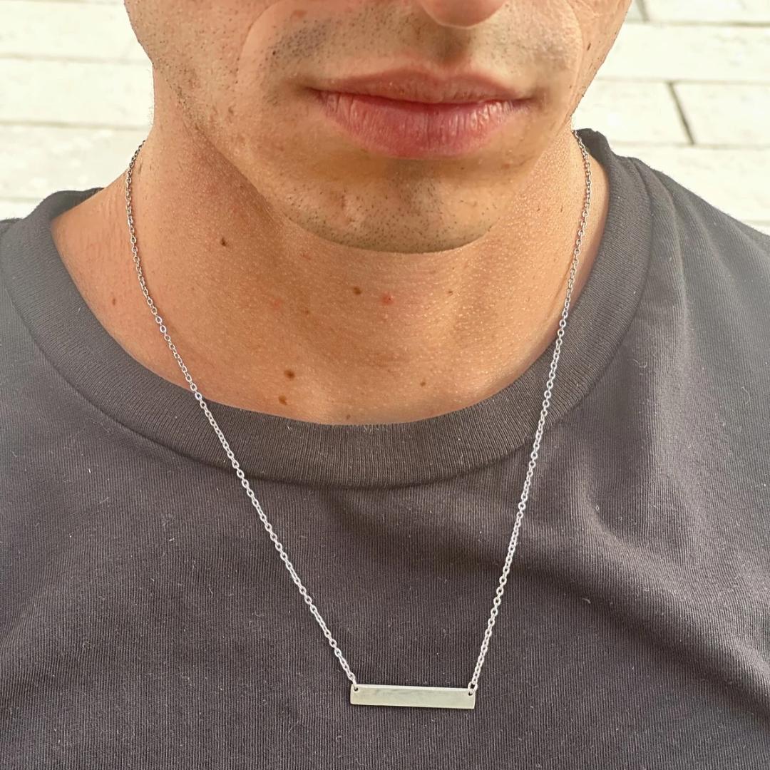 Name Bar Necklace