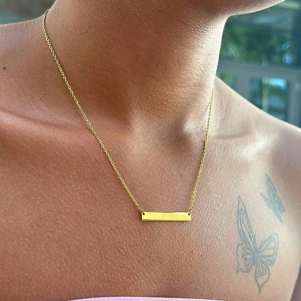 Name Bar Necklace