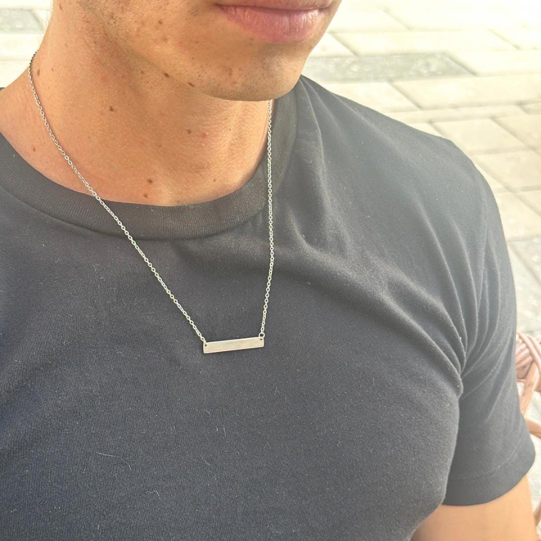 Name Bar Necklace