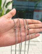 Cuban Chain (Silver) 3mm