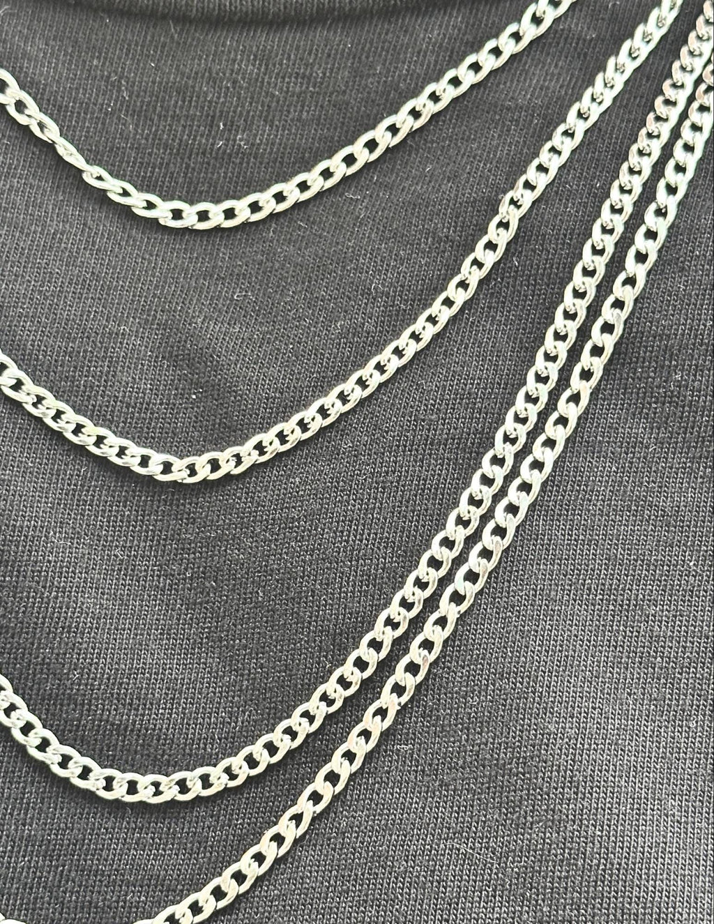 Cuban Chain (Silver) 3mm