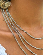 Rope Chain (Silver) 3mm