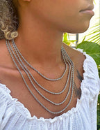 Rope Chain (Silver) 3mm