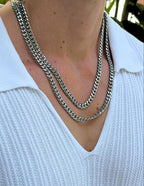 Miami Cuban Chain (Silver) 7mm