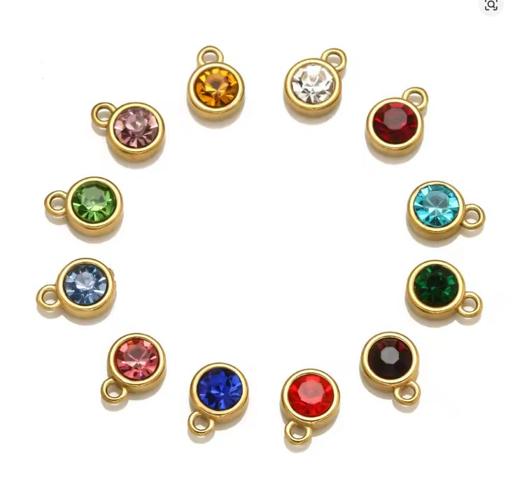 Birthstone Pendant (Gold)