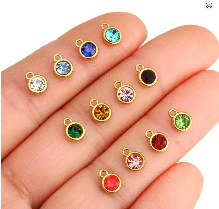 Birthstone Pendant (Gold)