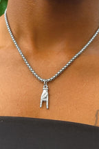 Mano Cornuto Horn (Silver)