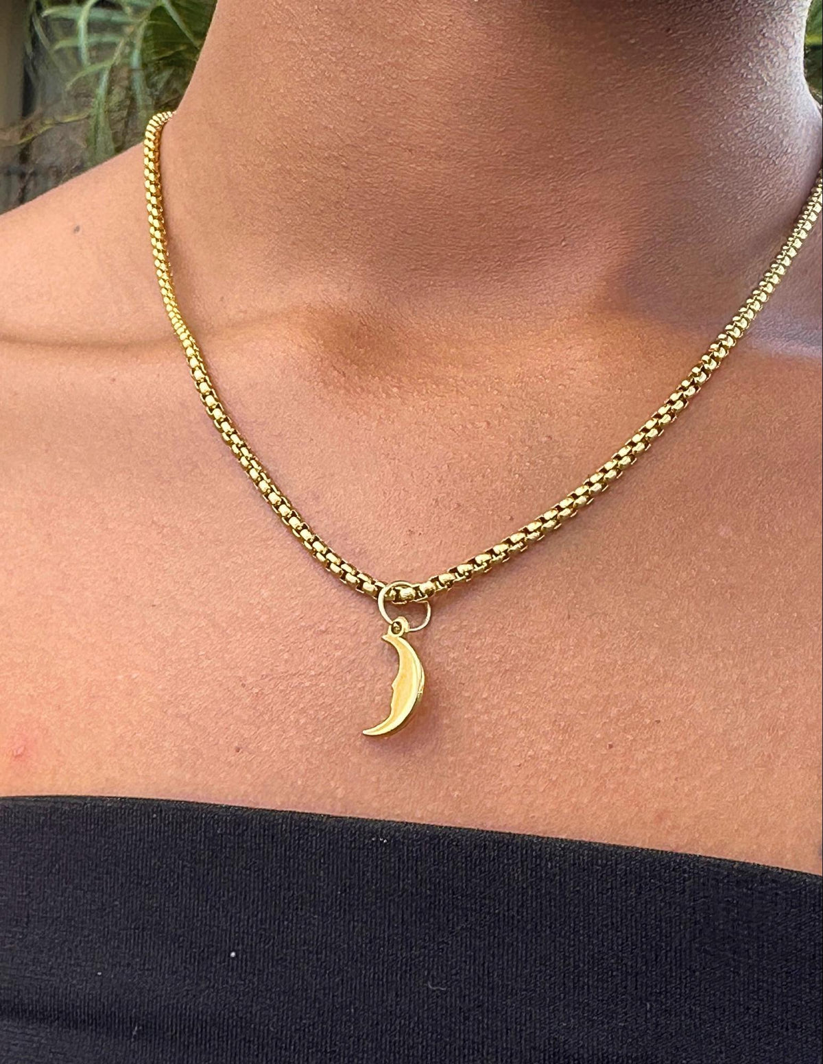 Crescent Moon (Gold)