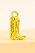 Cowboy Boot Pendant (Gold)