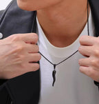 Italian Horn on Cuban Chain