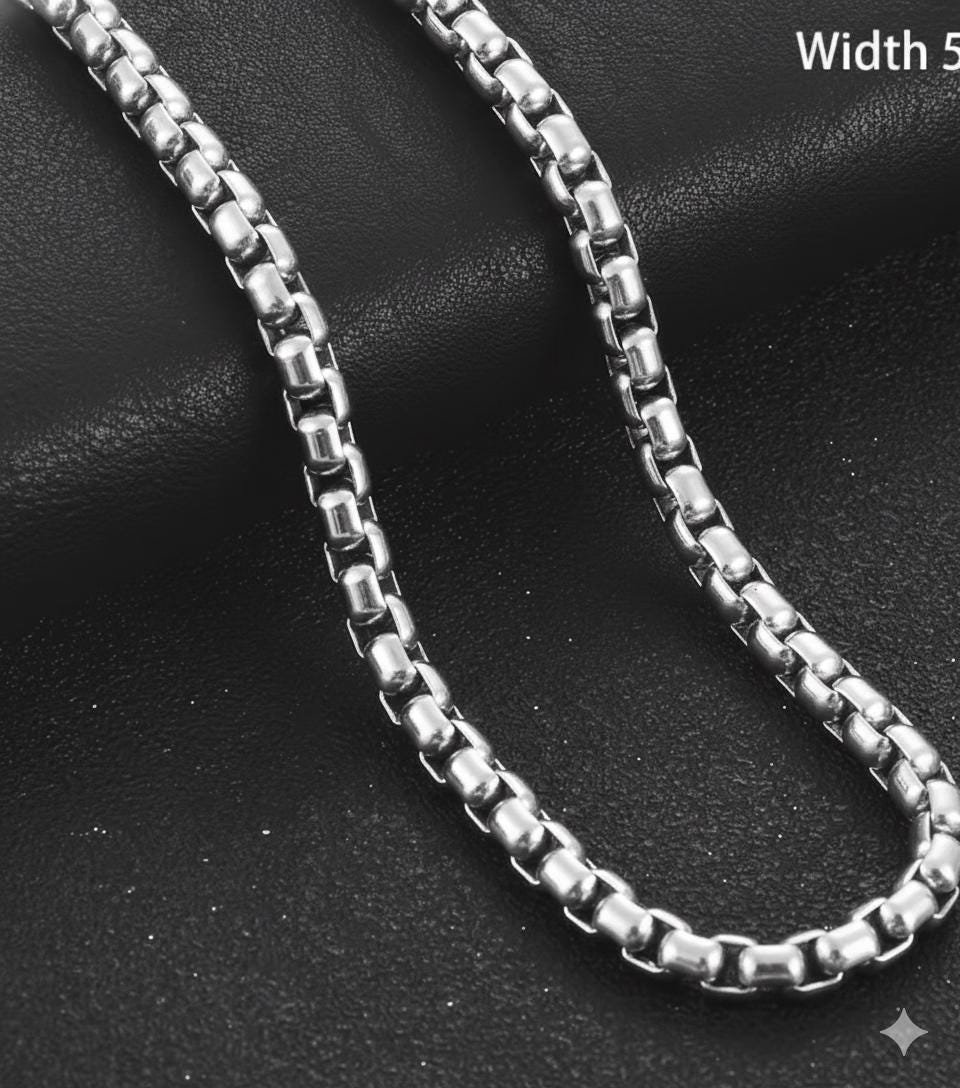 Popcorn Chain (Silver)