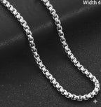 Popcorn Chain (Silver)