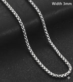Popcorn Chain (Silver)