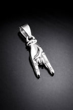 Mano Cornuto Horn (Silver)