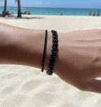 Cuban Bracelet Set (Black)