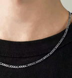 Figaro Chain (Silver) 3mm