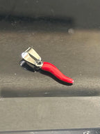 Red Italian Horn (Silver)