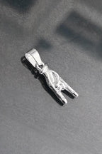 Mano Cornuto Horn (Silver)