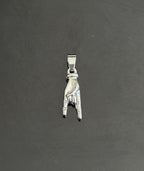 Mano Cornuto Horn (Silver)