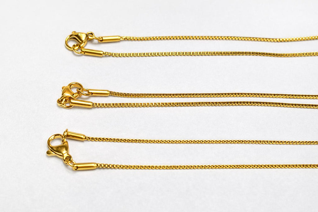 Puffy Heart Pendant (Gold)