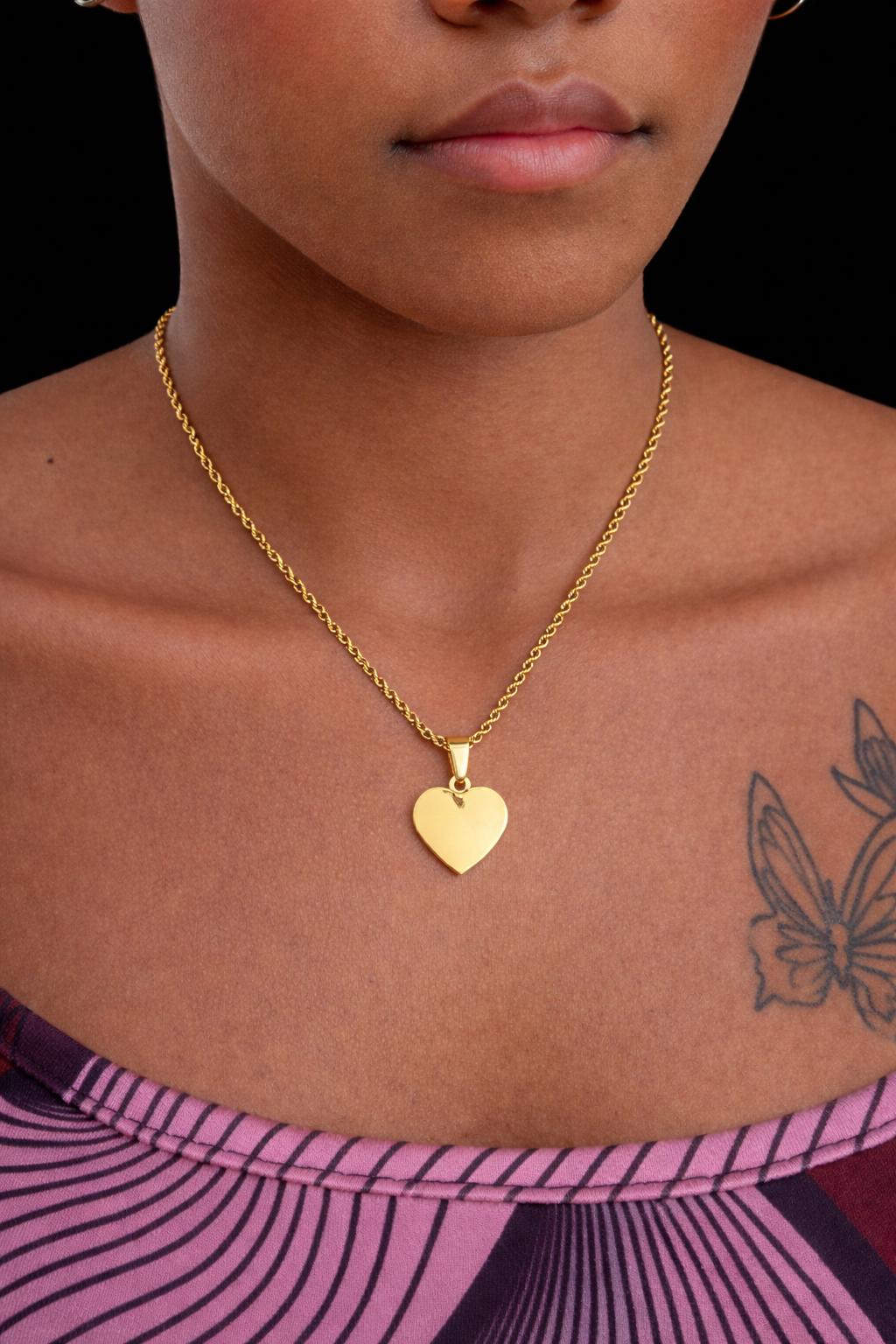 Heart Pendant (Gold)