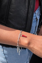 Italian Horn Bracelet (Silver)