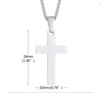 Cross Pendant (Silver)