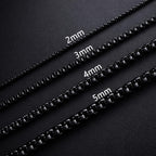 Popcorn Chain (Black)
