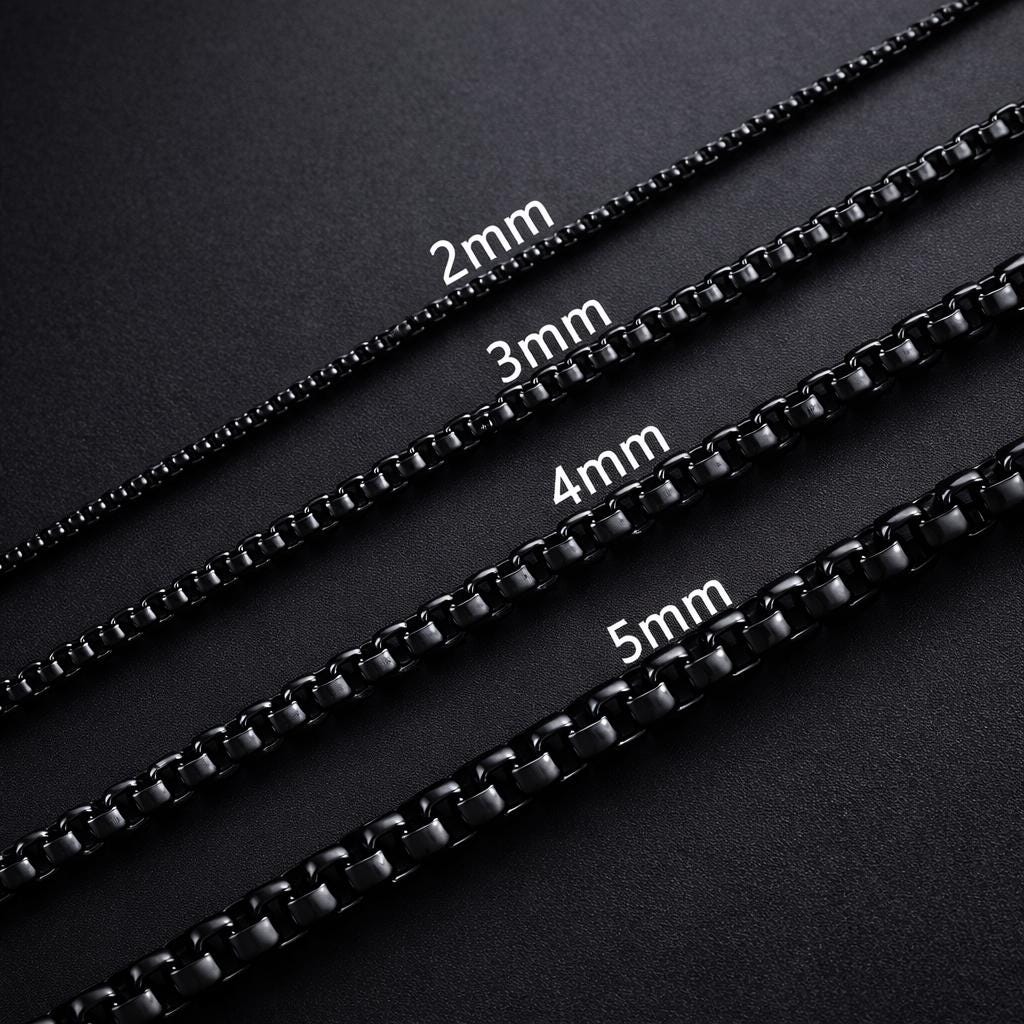 Popcorn Chain (Black)