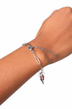 Italian Horn Bracelet (Silver)