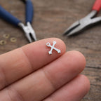Mini Cross Pendant (Silver)