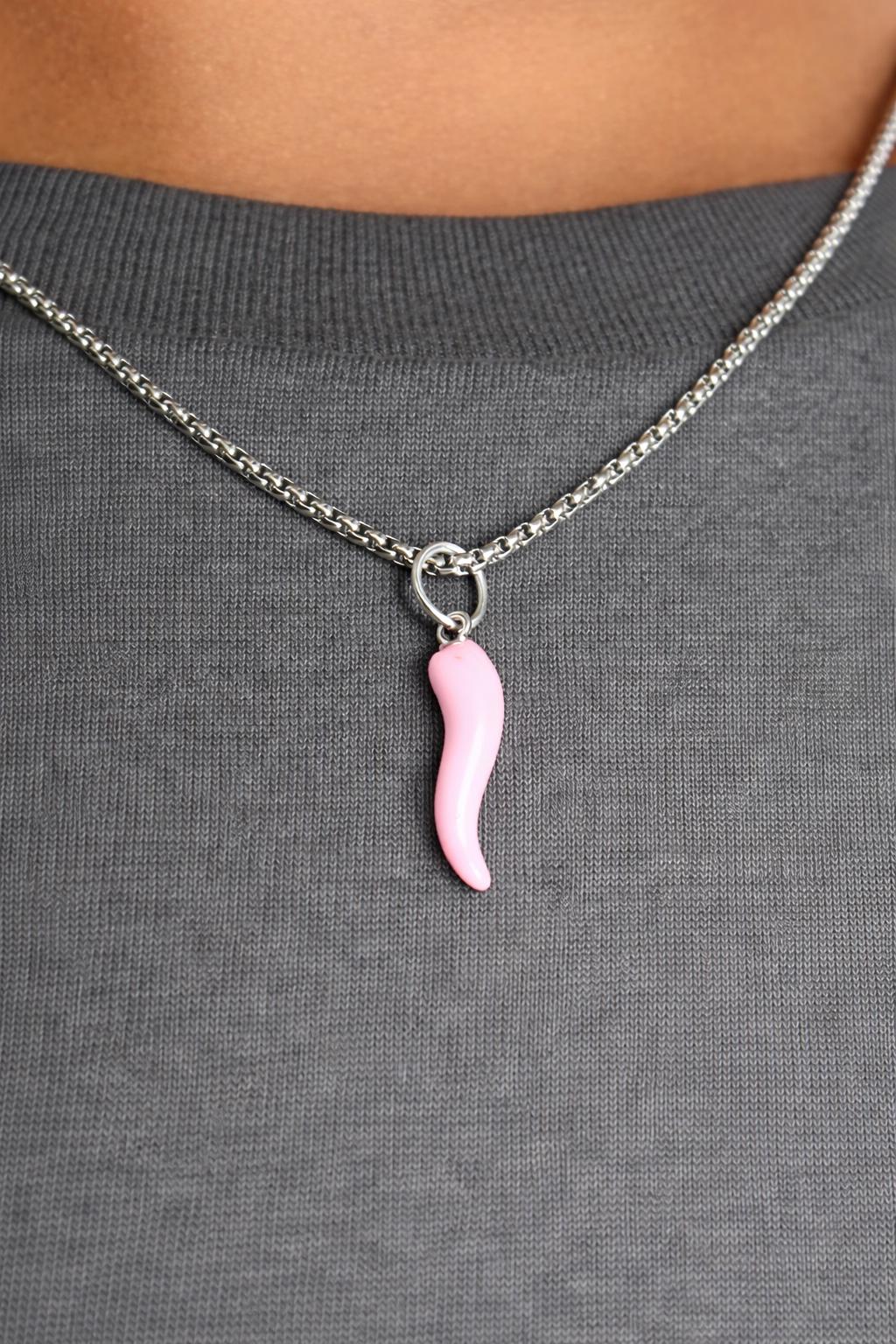 Pink Italian Horn