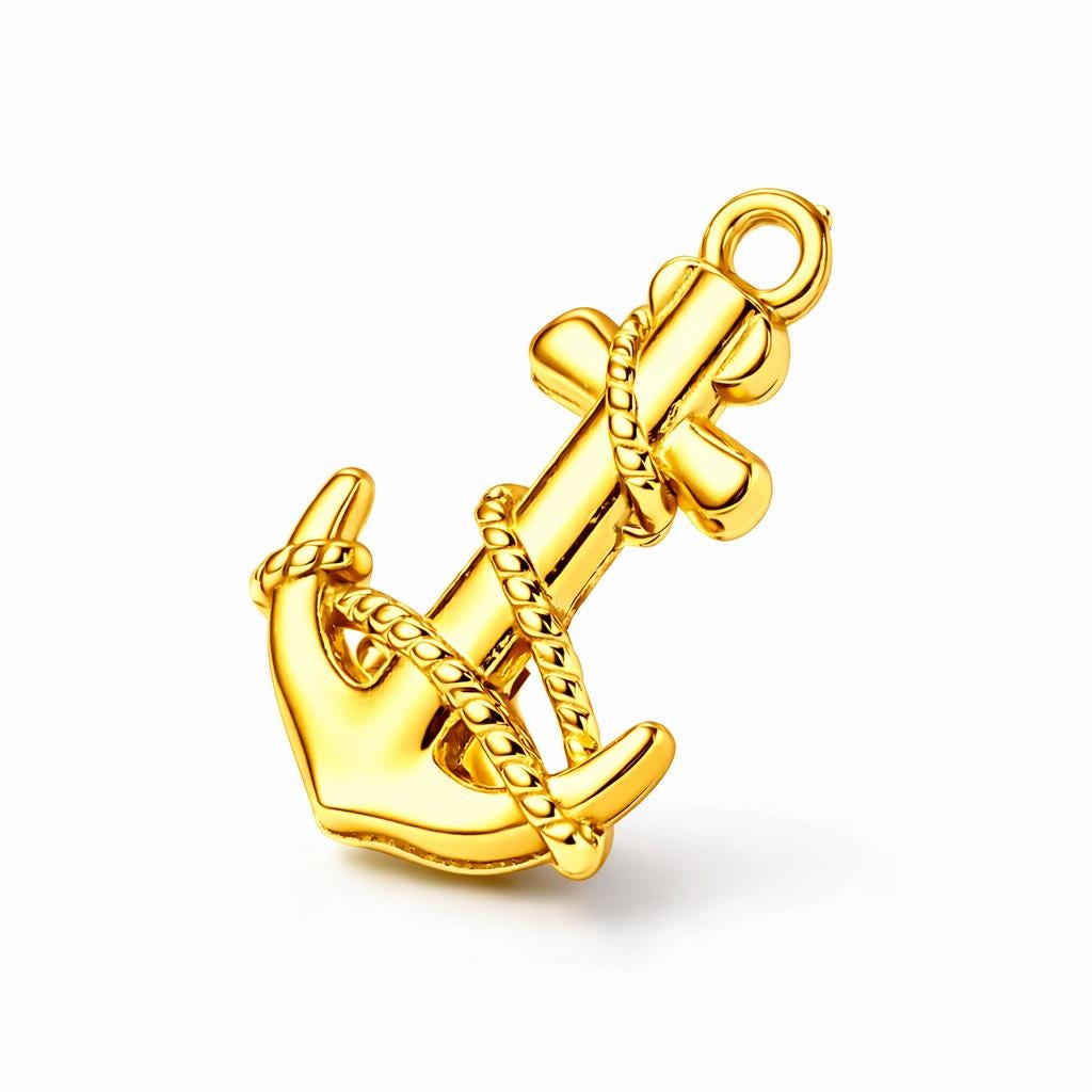 Anchor Pendant (Gold)