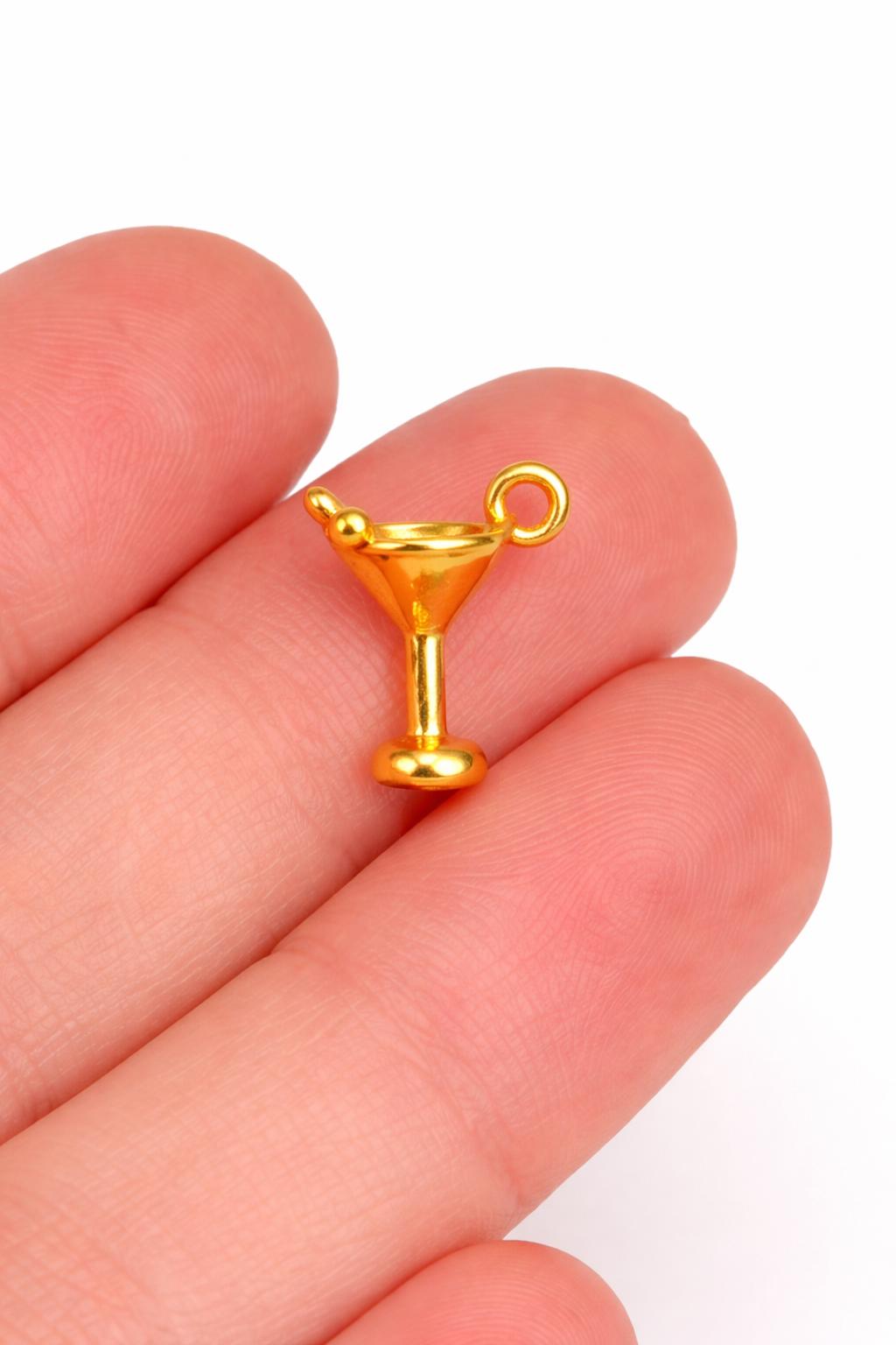 Cocktail Pendant (Gold)