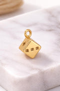 Lucky Dice Pendant (Gold)