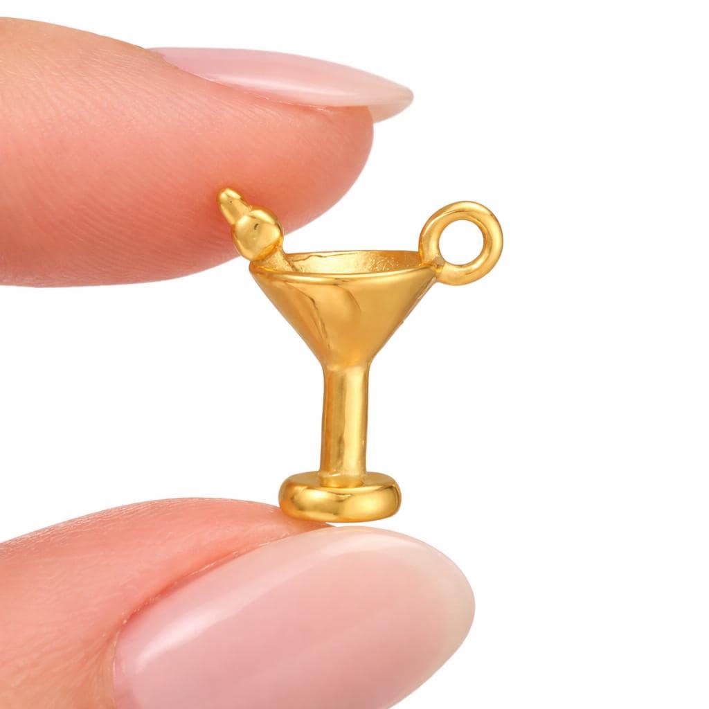 Cocktail Pendant (Gold)
