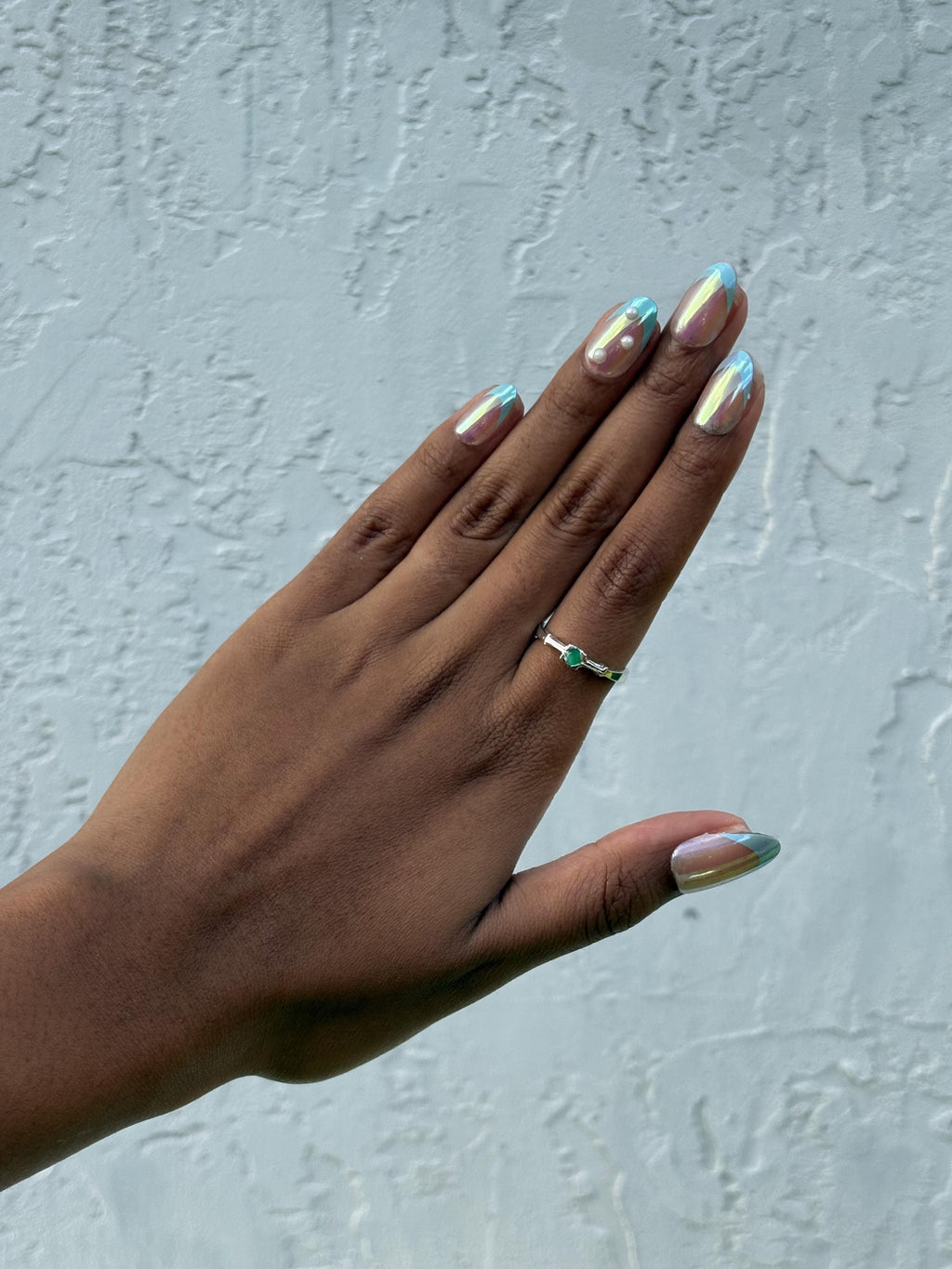 Emerald Ring (Silver)